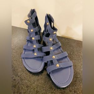 Marc Fisher blue Sandals